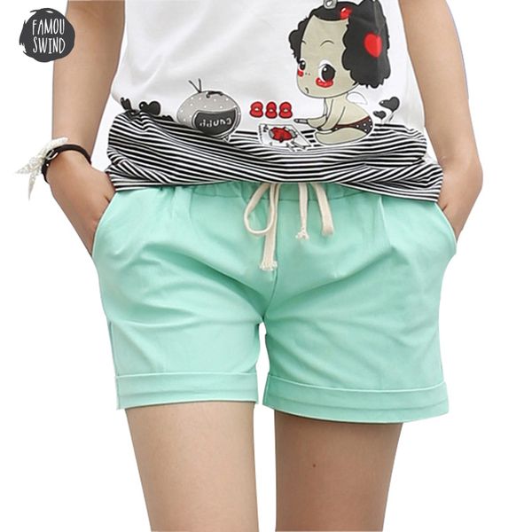 style summer shorts women candy color elastic with women short belt home casual cotton shorts drop shipping, White;black
style summer shorts women candy color elastic with women short belt home casual cotton shorts drop shipping, White;black