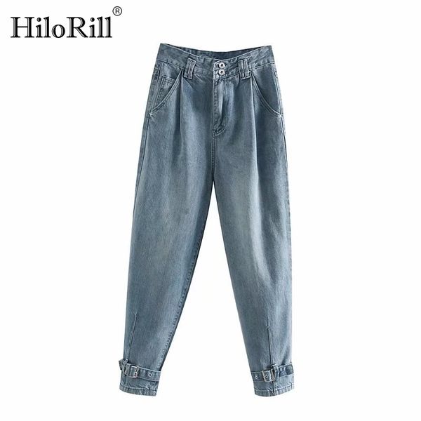 women denim jeans casual female tie-legs high waist long pants loose pockets harem trousers button streetwear jeans, Blue
women denim jeans casual female tie-legs high waist long pants loose pockets harem trousers button streetwear jeans, Blue