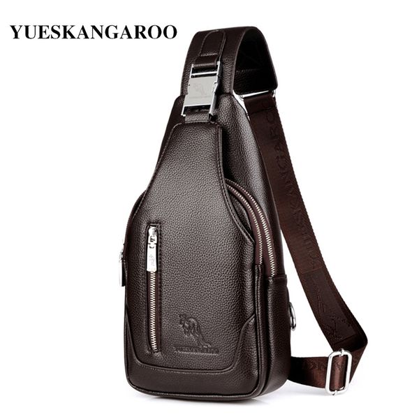 yues kangaroo brand men chest bag single messenger bags leather travel crossbody casual vintage rucksack chest shoulder bag
yues kangaroo brand men chest bag single messenger bags leather travel crossbody casual vintage rucksack chest shoulder bag
