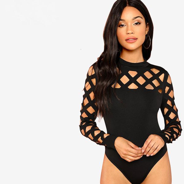 женская комбинезон твердая mock neck geo cut out тощий black bodysuit женщины осень с длинным рукавом sexy body офиса женский основные bodys, Black;white
женская комбинезон твердая mock neck geo cut out тощий black bodysuit женщины осень с длинным рукавом sexy body офиса женский основные bodys, Black;white