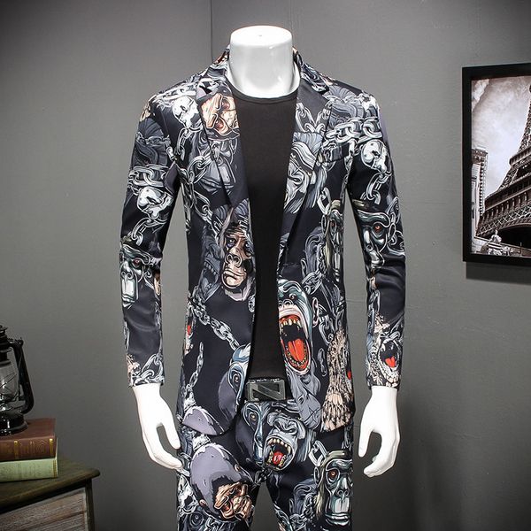 2018 new 3d print blazer pattern fancy prom jacket for men casual party prom mens stylish blazer jacket men plus size 4xl, White;black
2018 new 3d print blazer pattern fancy prom jacket for men casual party prom mens stylish blazer jacket men plus size 4xl, White;black
