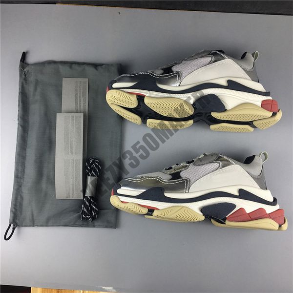 2019 paris triple s running shoes sliver brown cushion transparency luxury casual shoes fashion designer men women sneakers with box, Black
2019 paris triple s running shoes sliver brown cushion transparency luxury casual shoes fashion designer men women sneakers with box, Black