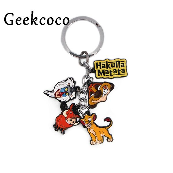 10pcs/lot lion king cartoon animal keychain couple lovely keychain car keying gift for girl women men jewelry bag charm j0465, Silver
10pcs/lot lion king cartoon animal keychain couple lovely keychain car keying gift for girl women men jewelry bag charm j0465, Silver