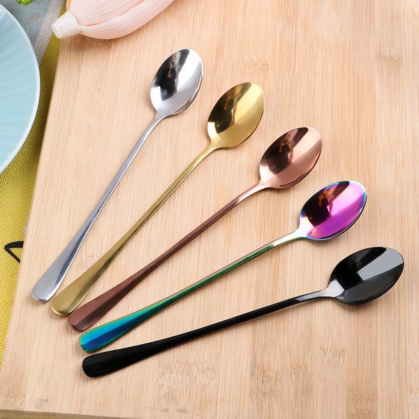 hoomin 19.5 cm stainless steel tableware spoon ice coffee spoon home kitchen long handle spoon
hoomin 19.5 cm stainless steel tableware spoon ice coffee spoon home kitchen long handle spoon