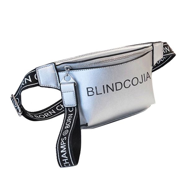 personality bright waist bag pearlescent color fashion silver zipper belt leather fanny pack female party solid color belly #lr2
personality bright waist bag pearlescent color fashion silver zipper belt leather fanny pack female party solid color belly #lr2