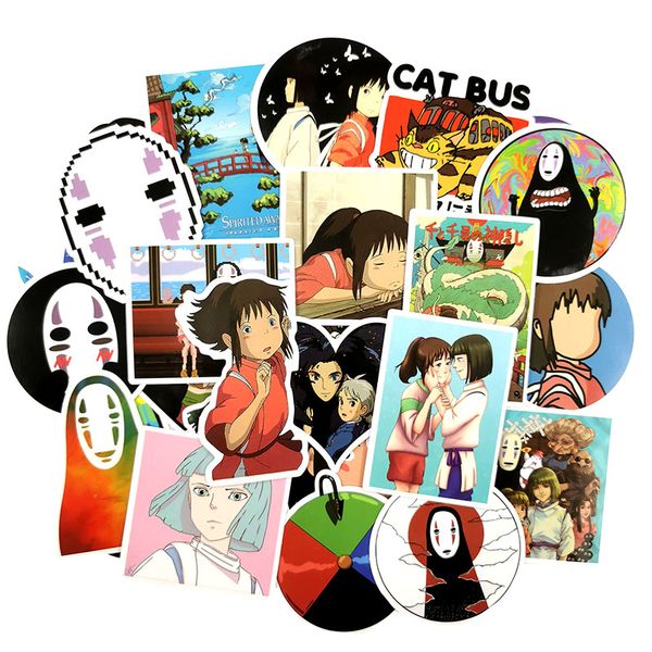 50pcs movie spirited away cartoon anime stickers pack non-random car bike luggage sticker lapskateboard motor water bottle decal
50pcs movie spirited away cartoon anime stickers pack non-random car bike luggage sticker lapskateboard motor water bottle decal