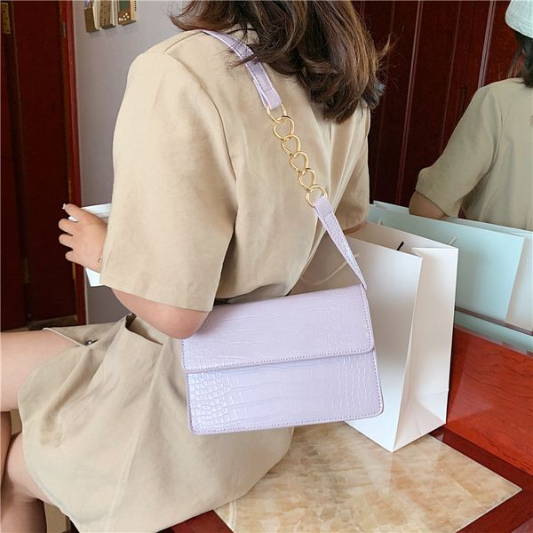 2020 new shoulder bag women's casual fashion korean stone pattern solid color simple ladies small square bag
2020 new shoulder bag women's casual fashion korean stone pattern solid color simple ladies small square bag