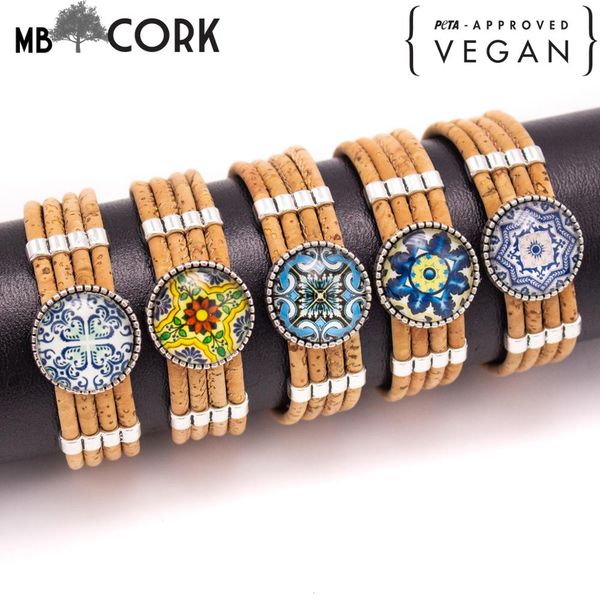 natural handmade vegan cork bracelet portugal traditional ceramic tile pattern jewelry br-447-mix-5, Black
natural handmade vegan cork bracelet portugal traditional ceramic tile pattern jewelry br-447-mix-5, Black