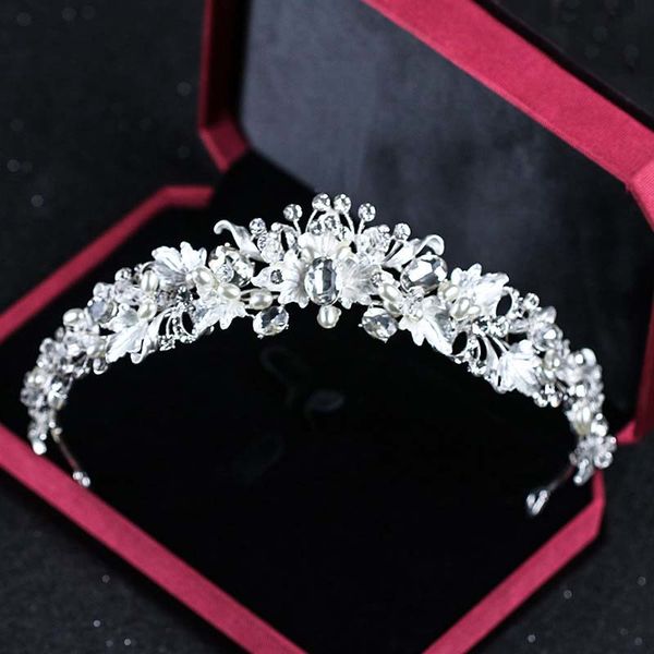 FORSEVEN Retro Gold/Silver Color Handmade Crystal Floral Tiara Crowns Diadem Princess Women Bridal Bride Wedding Hair Jewelry
FORSEVEN Retro Gold/Silver Color Handmade Crystal Floral Tiara Crowns Diadem Princess Women Bridal Bride Wedding Hair Jewelry