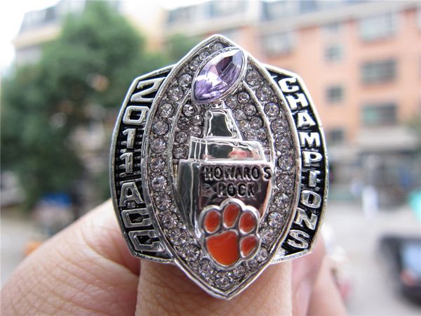 clemson 2011 tigers acc championship ring with wooden display box souvenir men fan gift wholesale drop shipping, Golden;silver
clemson 2011 tigers acc championship ring with wooden display box souvenir men fan gift wholesale drop shipping, Golden;silver