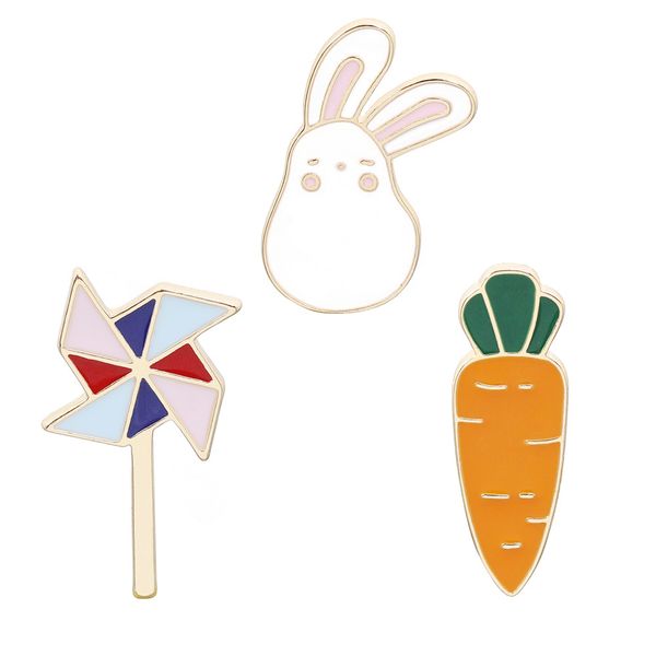bunny and carrot windmill pins white rabbit lapel pin easter bunny jewelry animal enamel pin brooches for rabbit lover zdl1028, Gray
bunny and carrot windmill pins white rabbit lapel pin easter bunny jewelry animal enamel pin brooches for rabbit lover zdl1028, Gray