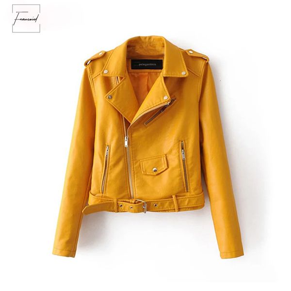 autumn leather jacket new short faux soft women regular zipper motorcycle pu leather jacket ladies basic fashion street coat, Black;brown
autumn leather jacket new short faux soft women regular zipper motorcycle pu leather jacket ladies basic fashion street coat, Black;brown