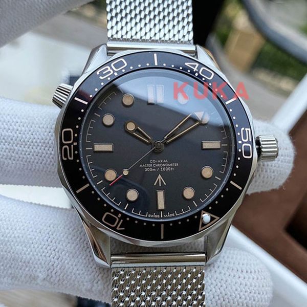 men mens watch no time to die mens watch ceramic bezel sapphire limited edition skyfall men james bond's 007 diver 300m watches wristat, Slivery;brown
men mens watch no time to die mens watch ceramic bezel sapphire limited edition skyfall men james bond's 007 diver 300m watches wristat, Slivery;brown