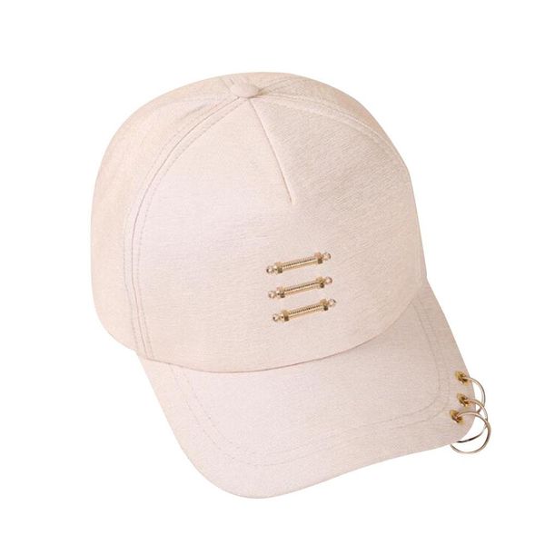missky 2019 new summer women men cap fashion 3rings 3poles adjustable baseball hat for male female, Blue;gray
missky 2019 new summer women men cap fashion 3rings 3poles adjustable baseball hat for male female, Blue;gray