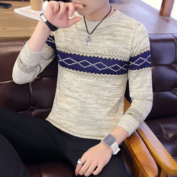 new spring knitted sweaters casual men sweater wavy stripes o-neck blouse mens pullovers slim fit pullover clothing 3xl c273, White;black
new spring knitted sweaters casual men sweater wavy stripes o-neck blouse mens pullovers slim fit pullover clothing 3xl c273, White;black