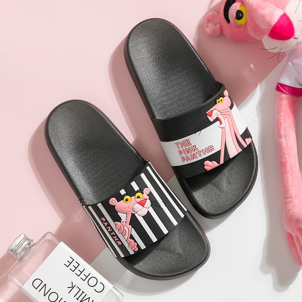 cartoon pink panther kapcie summer slippers women non-slip laides beach slides chinelo pantuflas pantofle domowe flip flops new, Black
cartoon pink panther kapcie summer slippers women non-slip laides beach slides chinelo pantuflas pantofle domowe flip flops new, Black