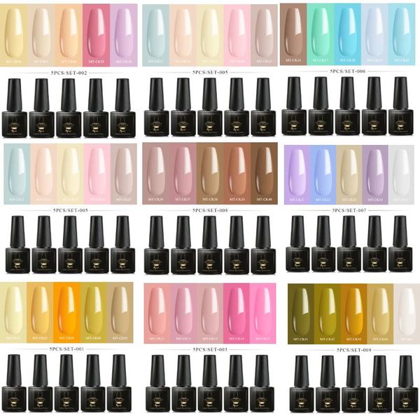 mtssii nail gel polish set 4/5/6pcs kit semi permanent soak off base coat for manicure hybrid varnishes nail art
mtssii nail gel polish set 4/5/6pcs kit semi permanent soak off base coat for manicure hybrid varnishes nail art