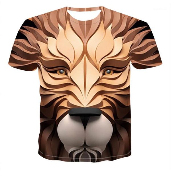 short sleeve tshirts fashion summer mens clothing designer mens 3d animal print tshirts casual crew neck, White;black
short sleeve tshirts fashion summer mens clothing designer mens 3d animal print tshirts casual crew neck, White;black