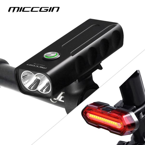 miccgin led bike max 1000lm front rear bicycle light set lantern for bicycle cycling t6 18650 usb rechargeable lamp
miccgin led bike max 1000lm front rear bicycle light set lantern for bicycle cycling t6 18650 usb rechargeable lamp