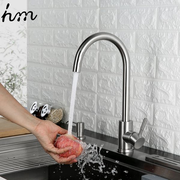 hm 360 degree cold and kitchen tap single hole water tap sus304 stainless steel kitchen faucets
hm 360 degree cold and kitchen tap single hole water tap sus304 stainless steel kitchen faucets