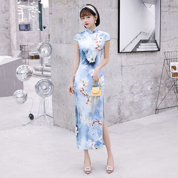 ethnic clothing female long cheongsam spring summer vintage chinese style dress womens qipao slim party dresses button vestido, Red
ethnic clothing female long cheongsam spring summer vintage chinese style dress womens qipao slim party dresses button vestido, Red