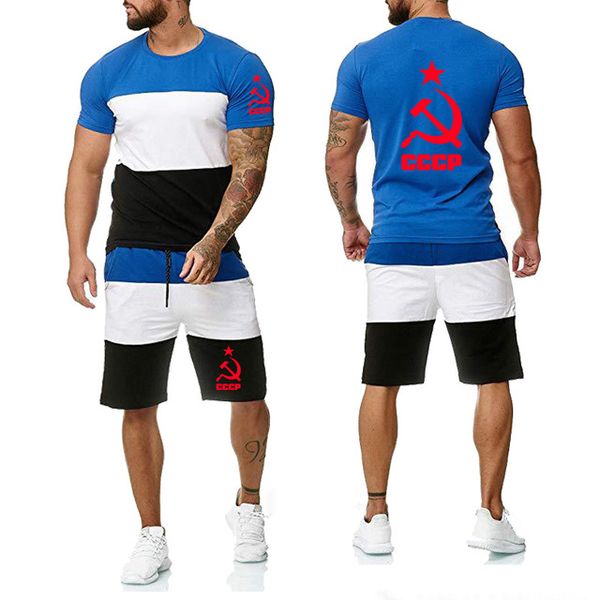 2020 new summers men's t-shirt for cccp russian ussr soviet union print gradient mens short sleeve suits t-shirt+pants suit 2pch
2020 new summers men's t-shirt for cccp russian ussr soviet union print gradient mens short sleeve suits t-shirt+pants suit 2pch