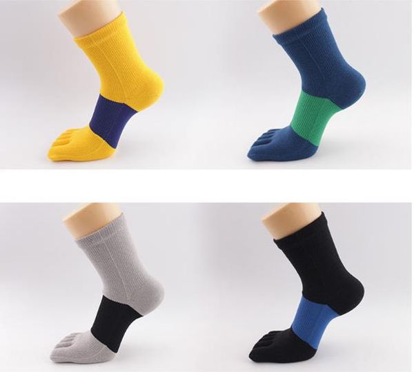 brearhable mens designer socks summer spring sports compression socks soft males five toe creative socks, Black
brearhable mens designer socks summer spring sports compression socks soft males five toe creative socks, Black