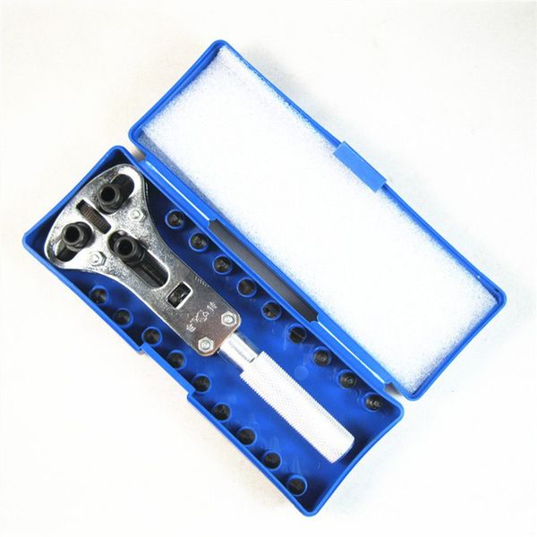 watch back case cover opener wrench screw remover tool kit set with storage case watch tools accessories
watch back case cover opener wrench screw remover tool kit set with storage case watch tools accessories