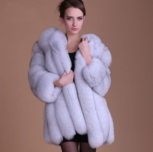 2020 warm fashion fur coat 100% natural fur jacket female elegant long sleeve fluffy fake jackets plus size overcoat s-3xl, Black
2020 warm fashion fur coat 100% natural fur jacket female elegant long sleeve fluffy fake jackets plus size overcoat s-3xl, Black