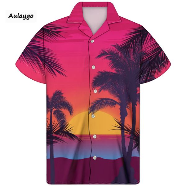 cuban collar hawaiian beach shirts palm trees and sand print mens casual streetwear 2020 summer short sleeve clothing camisas, White;black
cuban collar hawaiian beach shirts palm trees and sand print mens casual streetwear 2020 summer short sleeve clothing camisas, White;black