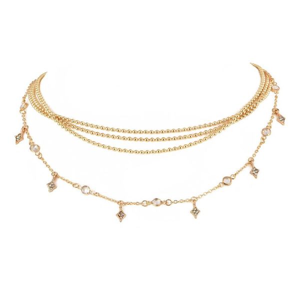multilayer crystal necklace necklaces for women choker initial womens necklaces jewelry pendants charm gold necklace 2020 new, Golden;silver
multilayer crystal necklace necklaces for women choker initial womens necklaces jewelry pendants charm gold necklace 2020 new, Golden;silver