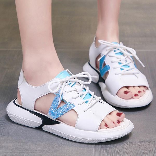 2020 summer fashion sport women shoes round head flat bottom large size sandals lace-up patchwork sandals#, Black
2020 summer fashion sport women shoes round head flat bottom large size sandals lace-up patchwork sandals#, Black