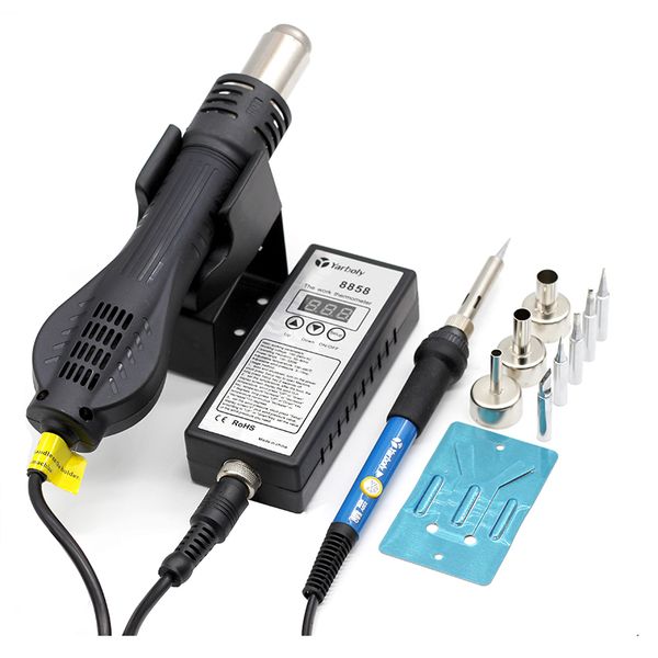 припой станция yarboly 8858 hot air бауэр heat gun фен пайка фен gun паяльная
припой станция yarboly 8858 hot air бауэр heat gun фен пайка фен gun паяльная