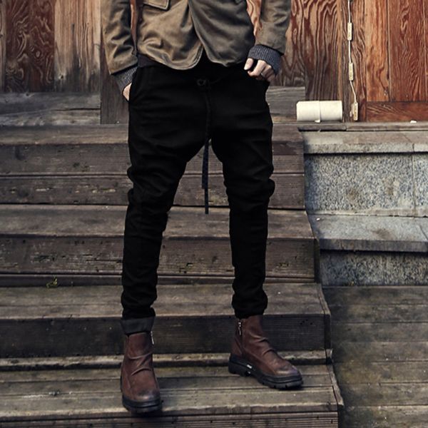 fashion 2019 slim solid color pocket decoration men casual autumn patchwork casual drawstring sweatpants work trousers 4.17, Black
fashion 2019 slim solid color pocket decoration men casual autumn patchwork casual drawstring sweatpants work trousers 4.17, Black