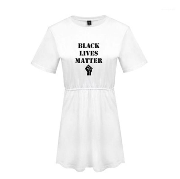 new female casual loose clothing black lives matter women dress summer fashion short sleeve round neck printing holidays dress designer, Black;gray
new female casual loose clothing black lives matter women dress summer fashion short sleeve round neck printing holidays dress designer, Black;gray
