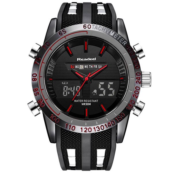 watches men sports watches waterproof led digital quartz men wrist watch clock male relogio masculino 2018, Slivery;brown
watches men sports watches waterproof led digital quartz men wrist watch clock male relogio masculino 2018, Slivery;brown