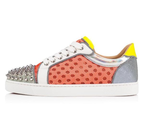 elegant low sneakers shoes women,men mesh trainers flats spikes red bottom sneaker luxury party dress casual walking shoes eu35-46 lll, Black
elegant low sneakers shoes women,men mesh trainers flats spikes red bottom sneaker luxury party dress casual walking shoes eu35-46 lll, Black