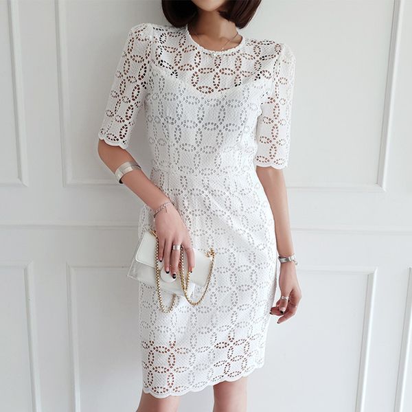 casual dresses summer arrival korean style women hollow out sheath pencil dress 2021 fashion short sleeve slim party female, Black;gray
casual dresses summer arrival korean style women hollow out sheath pencil dress 2021 fashion short sleeve slim party female, Black;gray