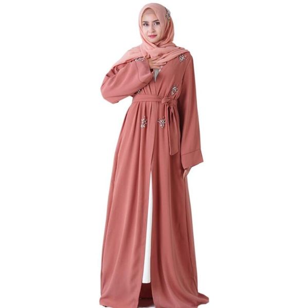 ethnic clothing hand-stitched rhinestones abaya muslim dress women kaftan dubai turkey robe femme musulman islamic prayer clothes a1374, Red
ethnic clothing hand-stitched rhinestones abaya muslim dress women kaftan dubai turkey robe femme musulman islamic prayer clothes a1374, Red