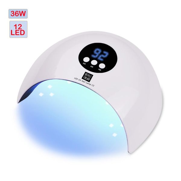 smart lcd display usb nail dryer 36w 12 leds uv led lamp for nails dryer sun light nail lamp for manicure sunlight 30s/60s/99s
smart lcd display usb nail dryer 36w 12 leds uv led lamp for nails dryer sun light nail lamp for manicure sunlight 30s/60s/99s