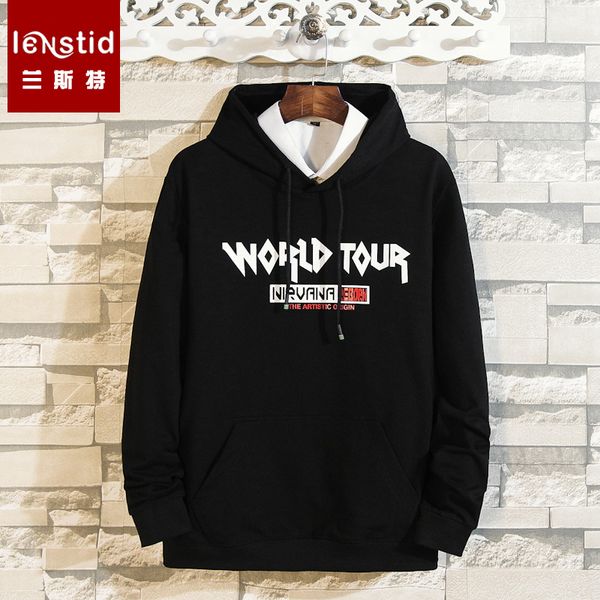 lenstid 2019 spring new hoodies men fashion hip hop sweatshirts male casual letter printed hoodies plus size 8xl brand clothing, Black
lenstid 2019 spring new hoodies men fashion hip hop sweatshirts male casual letter printed hoodies plus size 8xl brand clothing, Black