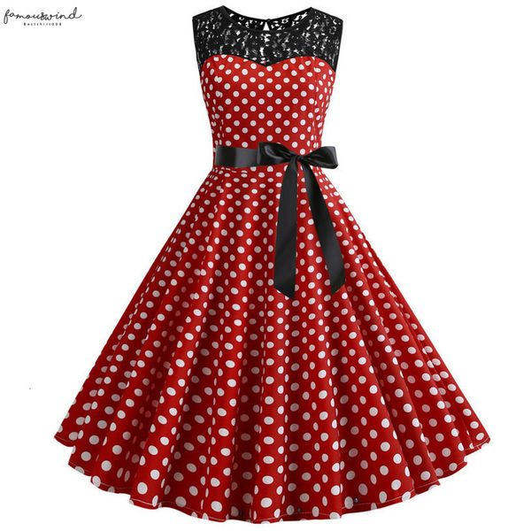 2020 summer lace vintage dress red polka dot crew neck swing robe party dresses 50s 60s rockabilly pin up dress vestidos, Black;gray
2020 summer lace vintage dress red polka dot crew neck swing robe party dresses 50s 60s rockabilly pin up dress vestidos, Black;gray