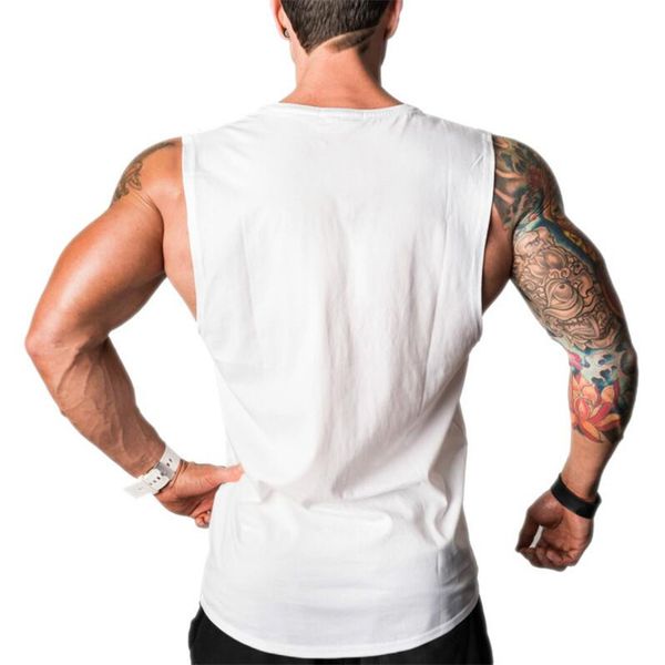 new brand gym tank men clothing stringer bodybuilding workout vest fashion fitness men singlets sleeveless muscle shirt, White;black
new brand gym tank men clothing stringer bodybuilding workout vest fashion fitness men singlets sleeveless muscle shirt, White;black