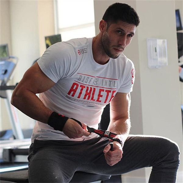 mens short sleeve cotton t shirt 2018 summer jogger gyms fitness bodybuilding slim shirts male casual print tee clothes, White;black
mens short sleeve cotton t shirt 2018 summer jogger gyms fitness bodybuilding slim shirts male casual print tee clothes, White;black