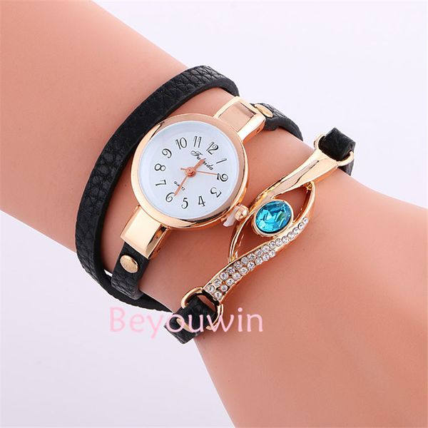 100pcs/lot fashion lady wrap around leather watch elegance women special eye crystal bracelet watch for girl wholesale, Slivery;brown
100pcs/lot fashion lady wrap around leather watch elegance women special eye crystal bracelet watch for girl wholesale, Slivery;brown