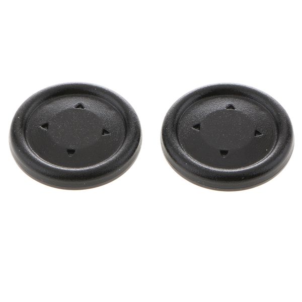 1 pair black plastic removable round d-pad directional key caps stickable for nintendo ns switch
1 pair black plastic removable round d-pad directional key caps stickable for nintendo ns switch