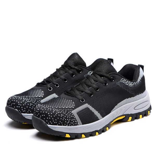 large size mens casual steel toe caps working safety shoes building site worker sneaker anti-puncture tooling security boots man, Black
large size mens casual steel toe caps working safety shoes building site worker sneaker anti-puncture tooling security boots man, Black