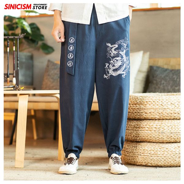 sinicism store autumn fashion embroidery pencil pants men 2019 oversize loose-fit pants mens 3 colors chinese style trousers, Black
sinicism store autumn fashion embroidery pencil pants men 2019 oversize loose-fit pants mens 3 colors chinese style trousers, Black