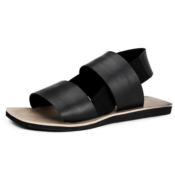 sandals male outdoor personality leisure anti-slip flat-bottomed sandals fashion breathable leather summer cowhide, Black
sandals male outdoor personality leisure anti-slip flat-bottomed sandals fashion breathable leather summer cowhide, Black