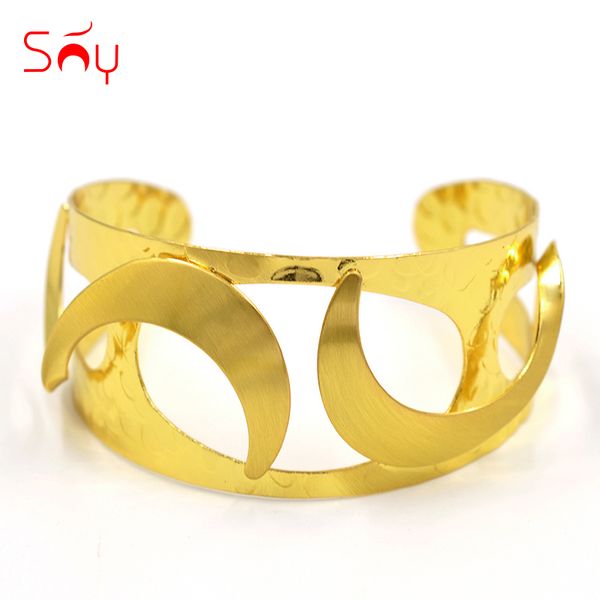 sunny jewelry fashion jewelry 2020 cuff bracelets bangles for women moon hollow out for party wedding daily wear, Black
sunny jewelry fashion jewelry 2020 cuff bracelets bangles for women moon hollow out for party wedding daily wear, Black
